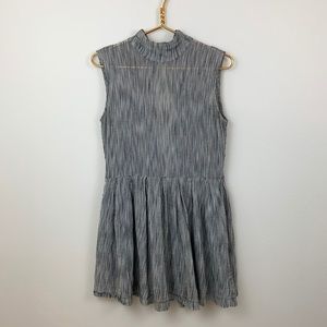 Opening Ceremony Black White Gauze Mini dress